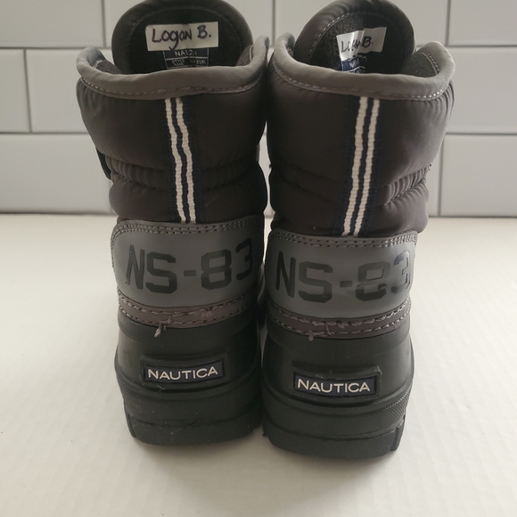 Nautica toddler snow boots size 8 - Picture 3 of 7